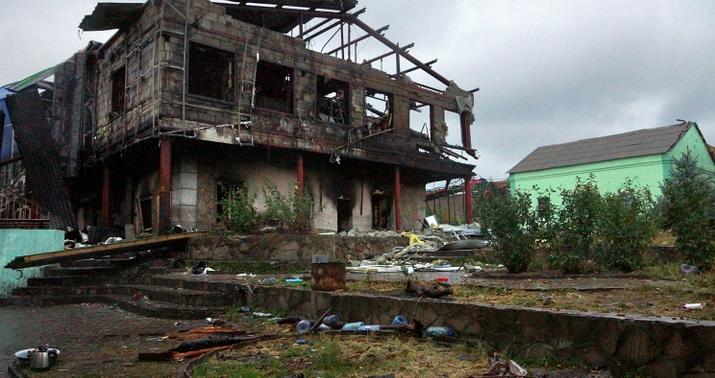 Düşmən Tərtəri yenidən atəşə tutdu -